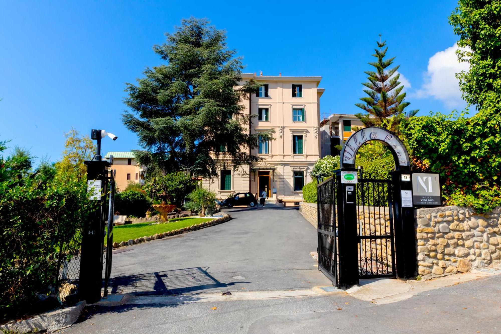 Hotel Villa Levi Sanremo Bagian luar foto